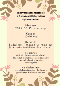 Istentisztelet @ Budakeszi Református Templom | Budakeszi | Magyarország